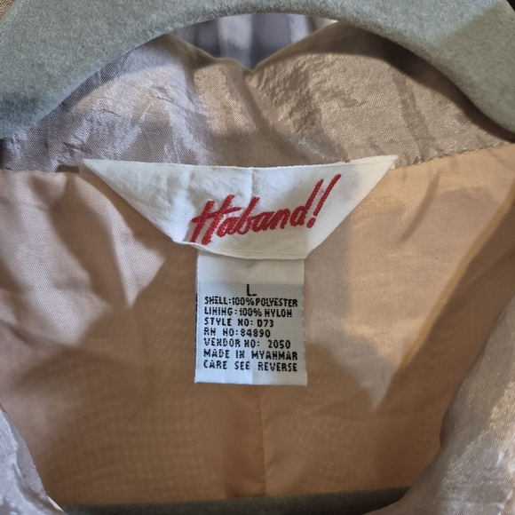 Haband Vintage Gold Trench Coat - Picture 2 of 5